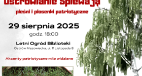Letni koncert patriotyczny w Ogrodzie Biblioteki