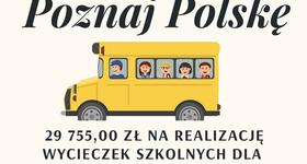 Dofinansowanie dla szkół w ramach programu Poznaj Polskę