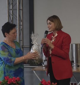 Spotkanie wielkanocne członków Klubu Seniora „Złota Jesień”.