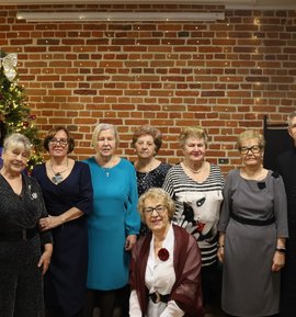 Wigilia Rady Seniorów w Miejskiej Bibliotece Publicznej w Ostrowi Mazowieckiej