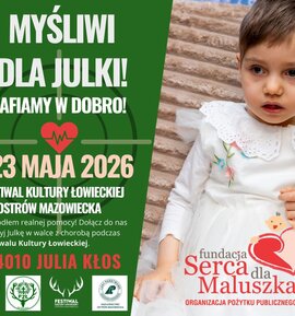 ZBIÓRKA DLA JULKI – DOŁĄCZ DO NAS!
