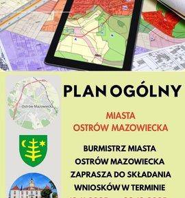 Miasto Ostrów Mazowiecka rozpoczyna prace nad Planem Ogólnym!