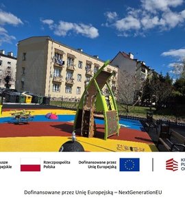 Samorządowy Żłobek w Ostrowi Mazowieckiej przy ul. Partyzantów 23.