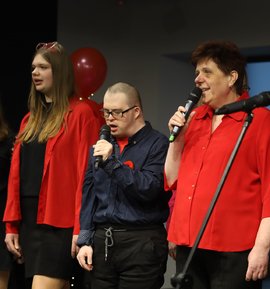 Koncert Walentynkowy Środowiskowego Domu Samopomocy oraz zespołu InCanto.