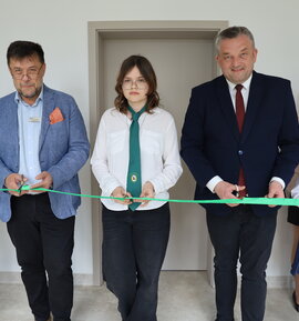 Uroczyste otwarcie szkolnego gabinetu stomatologicznego