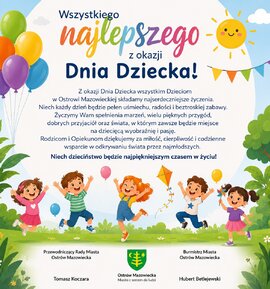 Wszystkiego najlepszego z okazji Dnia Dziecka!