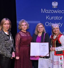 Nauczycielka z Ostrowi Mazowieckiej wyróżniona w konkursie „Kierunek Innowacja – 2025”