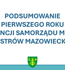 Minął pierwszy rok nowej kadencji