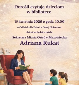 #PoczytaMY - dorośli czytają dzieciom.