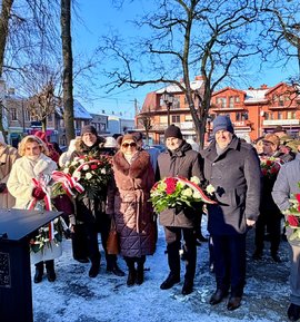 Uroczyste obchody 163. rocznicy wybuchu Powstania Styczniowego w Sokołowie Podlaskim.