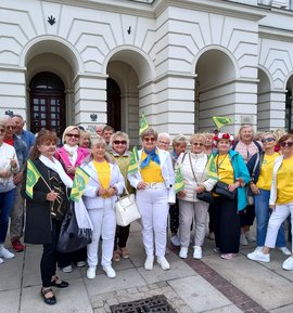Ostrowscy seniorzy na Mazowieckim Festiwalu Seniorów Silver Stars 2025