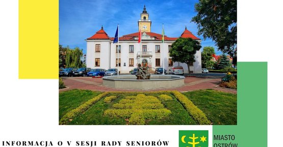 Informacja o V sesji Rady Seniorów Miasta Ostrów Mazowiecka