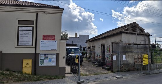 Zagospodarowanie terenu przy Miejskiej Świetlicy Socjoterapełtycznej