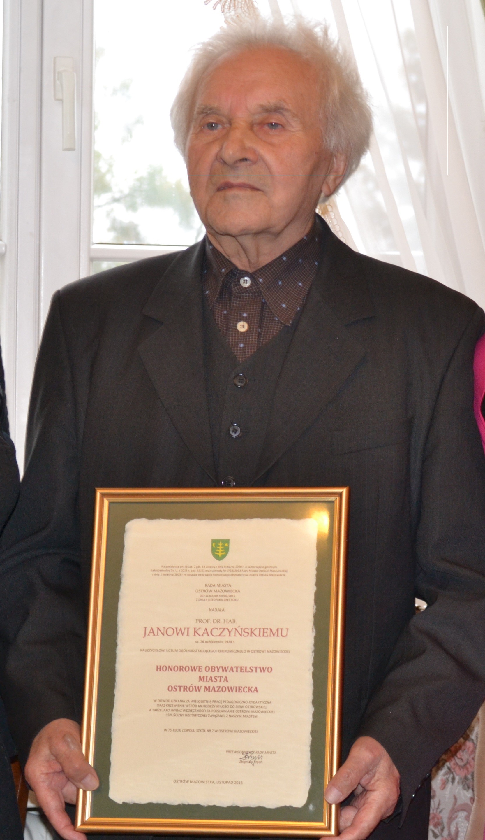 prof. Jan Kaczyński